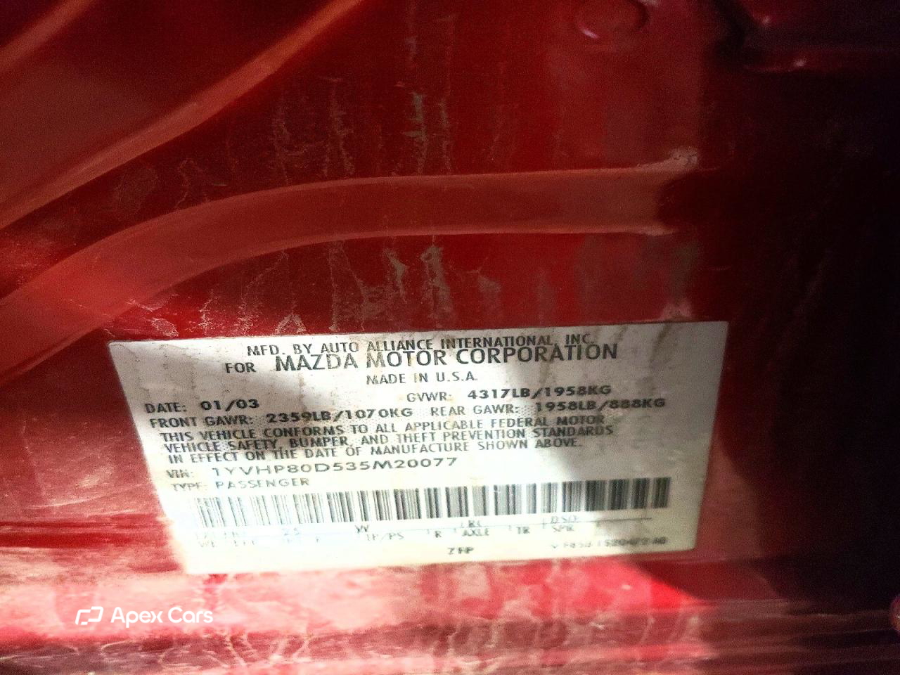 Mazda 6 2003