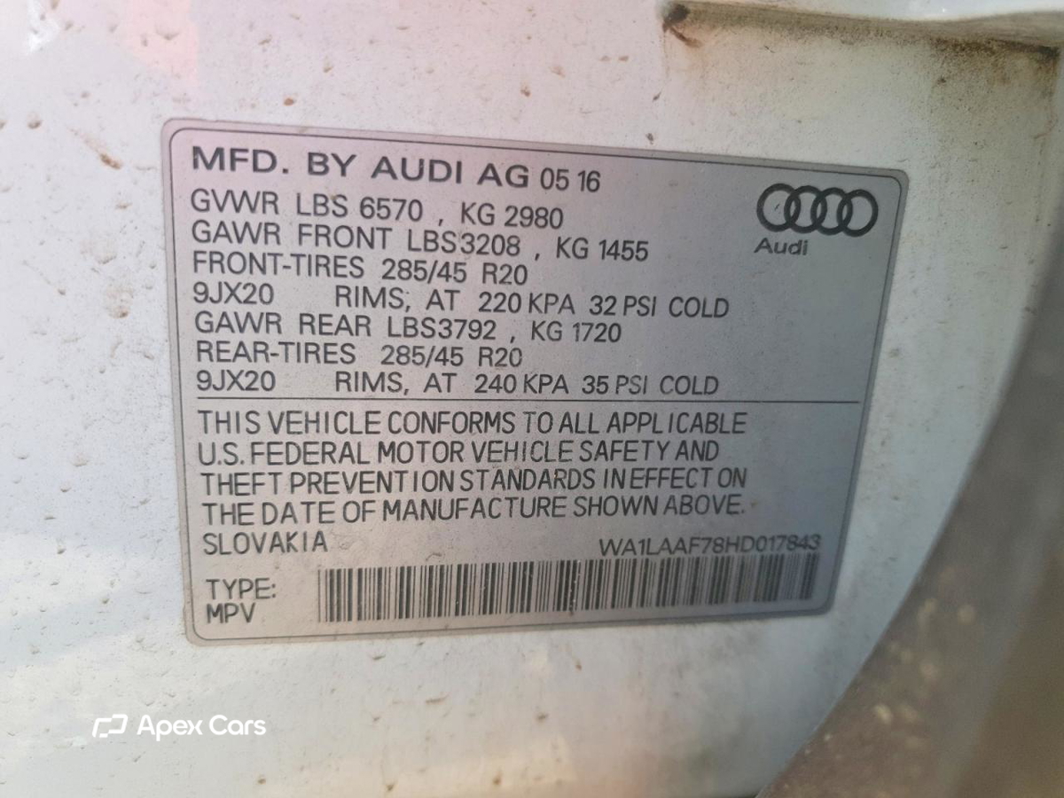 Audi Q7 2017