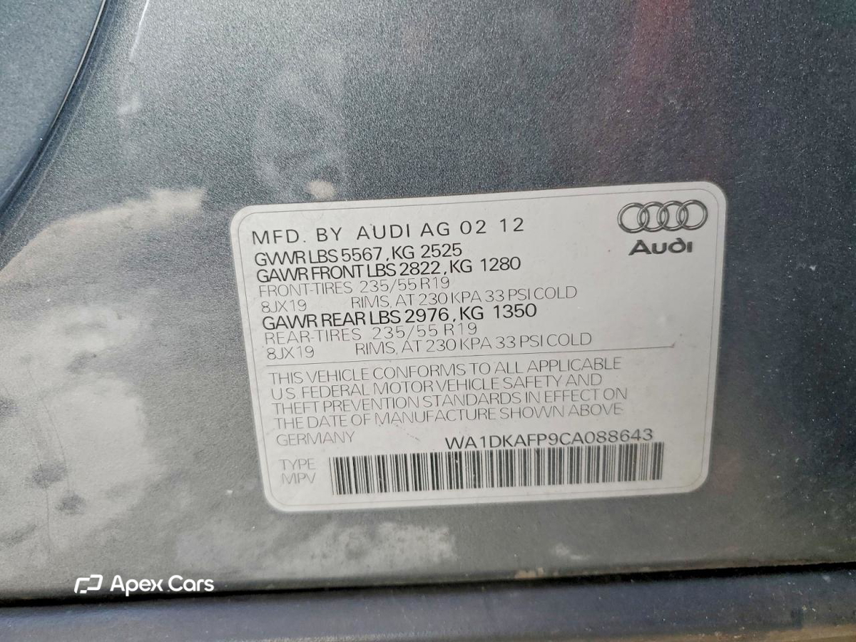 Audi Q5 2012
