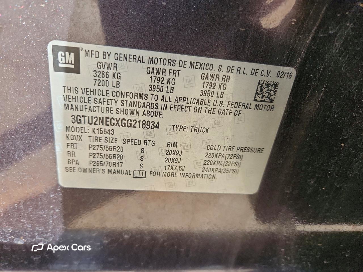 GMC Sierra 2016