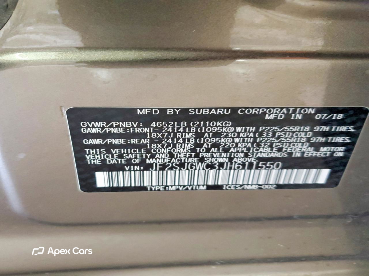 Subaru Forester 2018