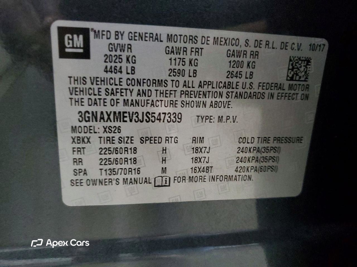 Chevrolet Equinox 2018