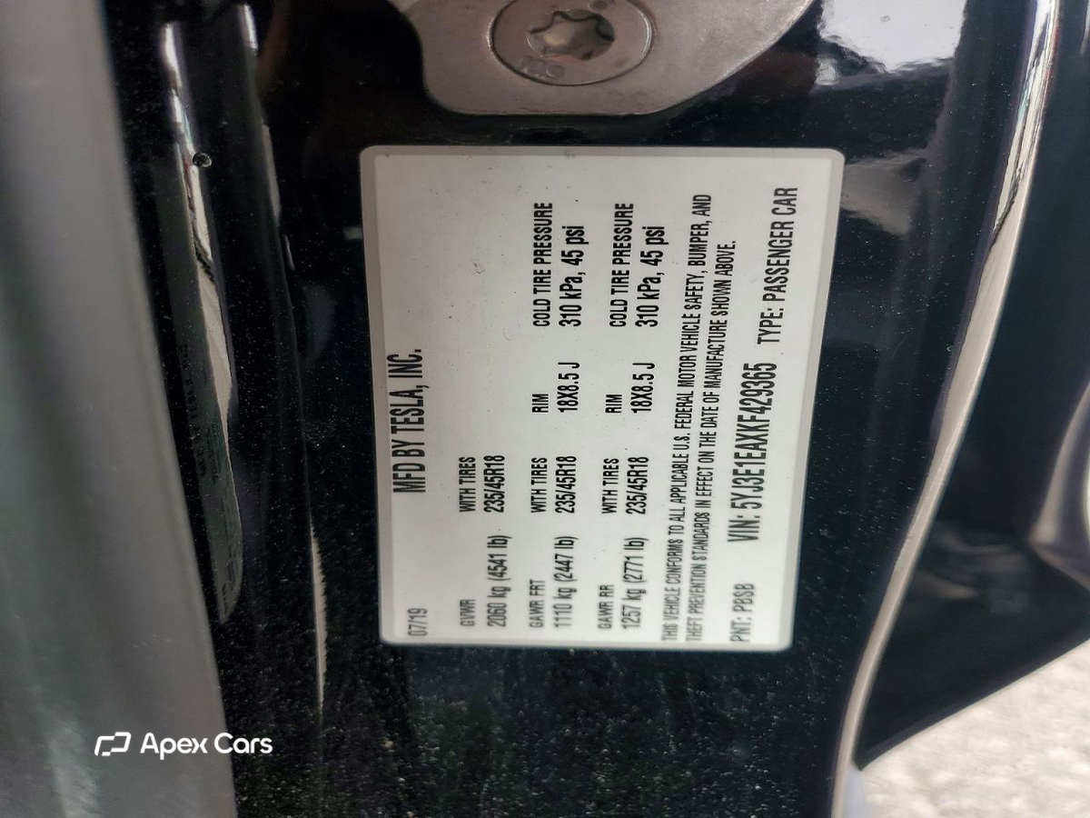 Tesla Model 3 2019