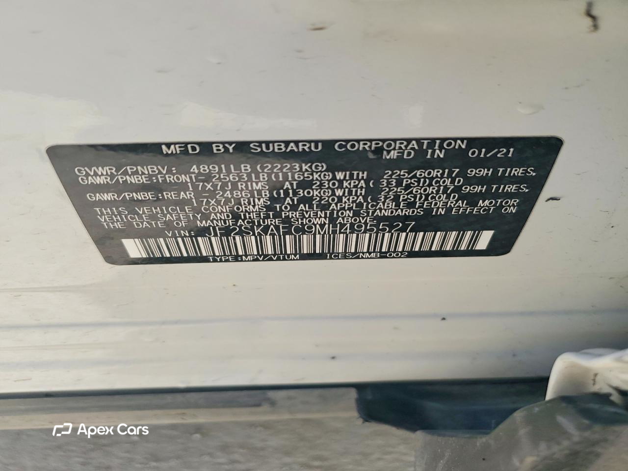 Subaru Forester 2021