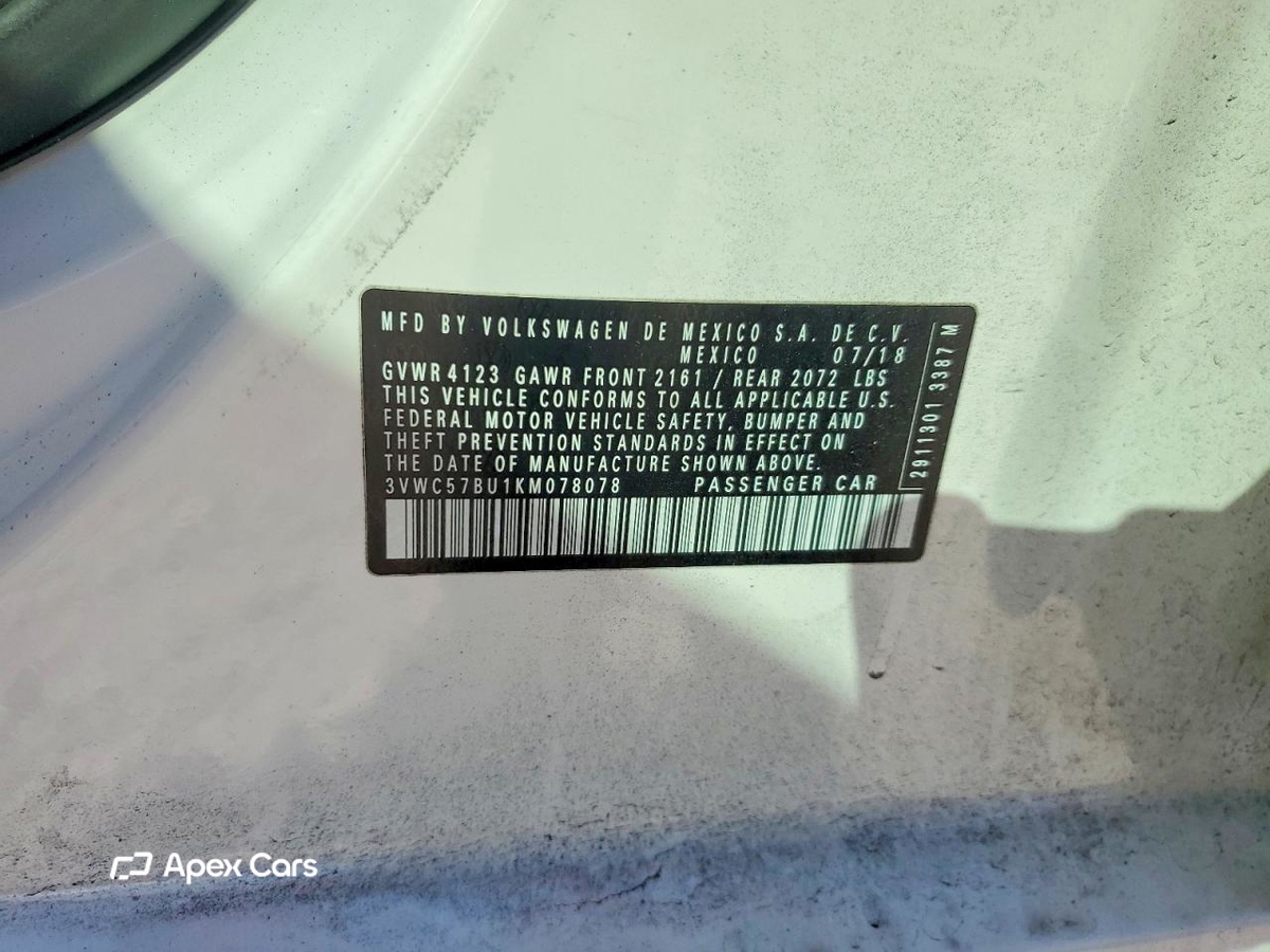 Volkswagen Jetta 2019