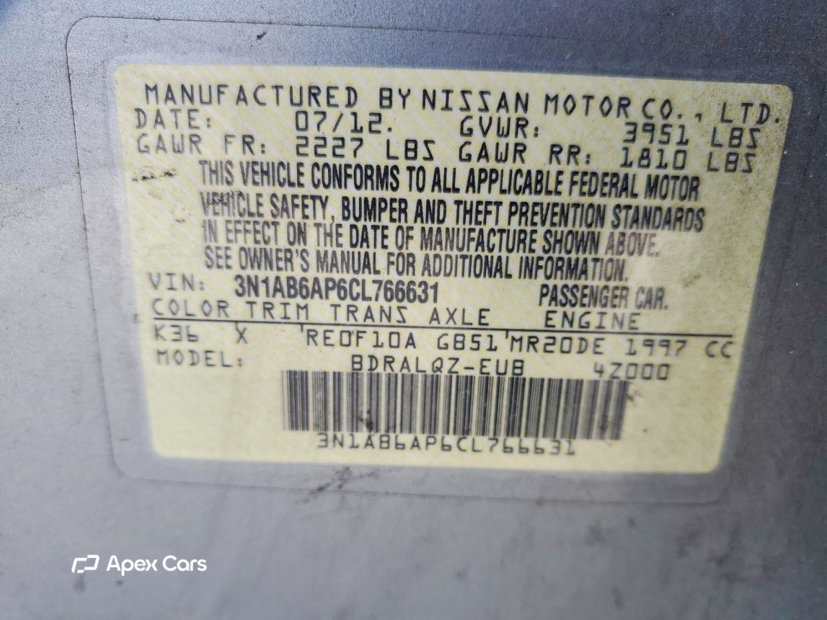 Nissan Sentra 2012