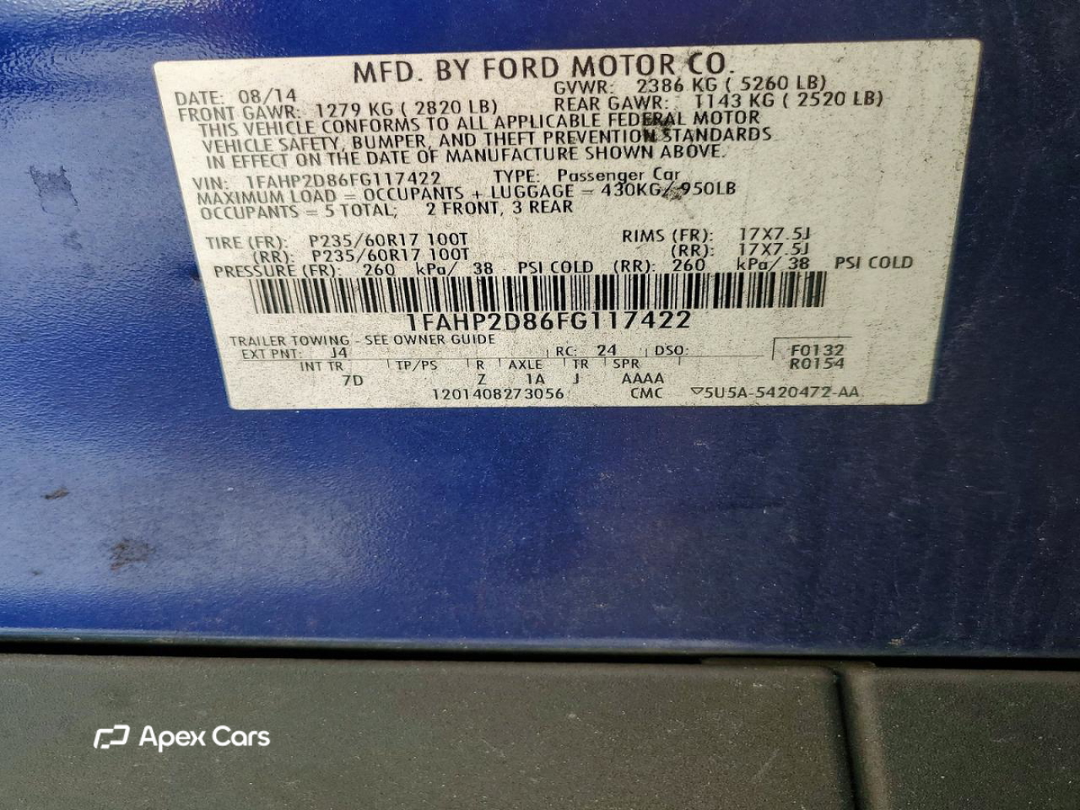 Ford Taurus 2015