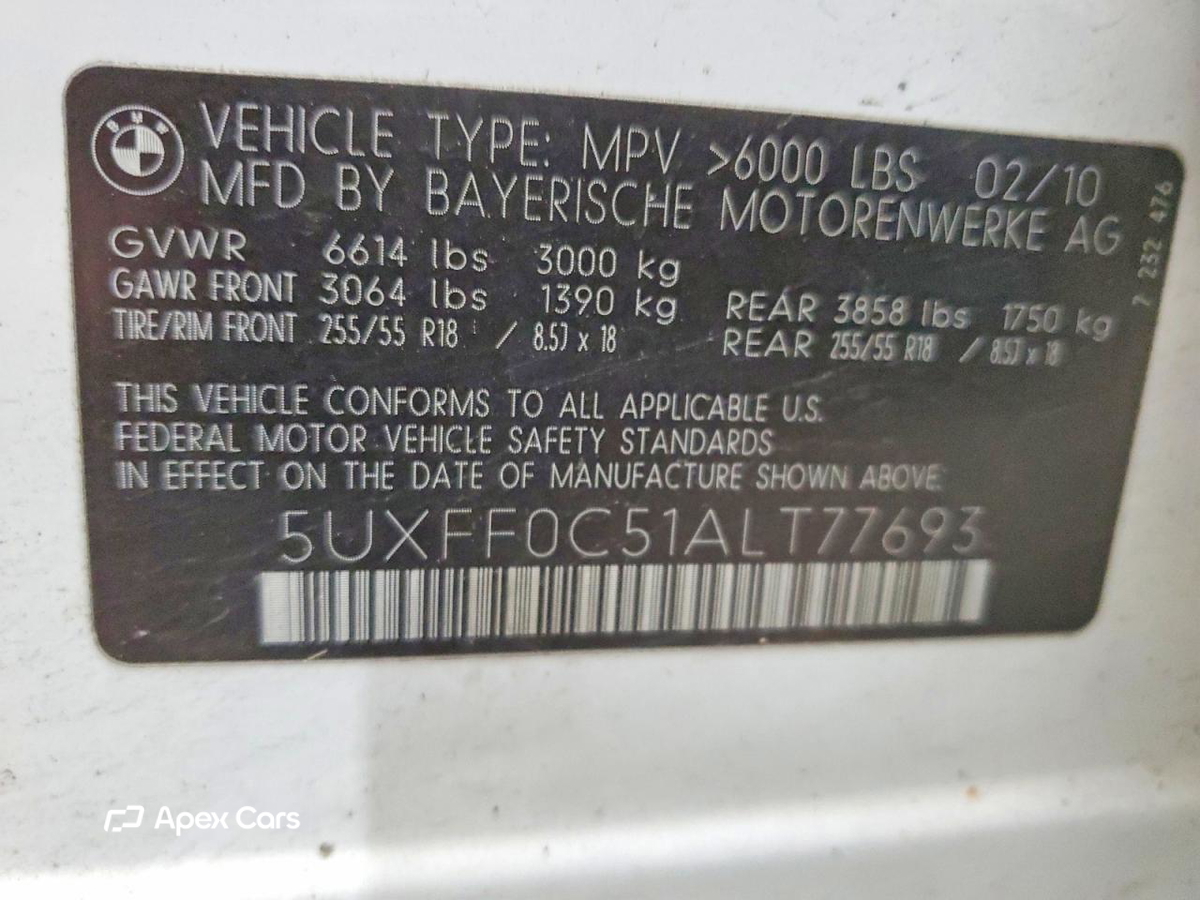 BMW X5 2010