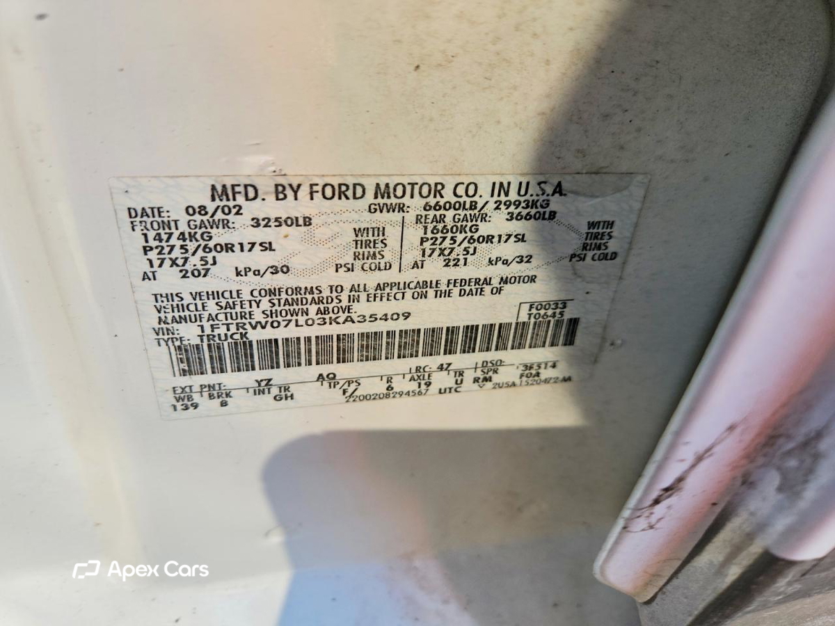 Ford F-150 2003