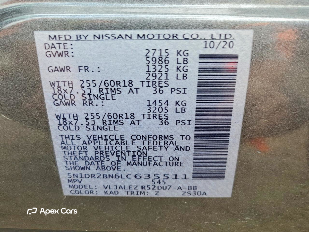 Nissan Pathfinder 2020