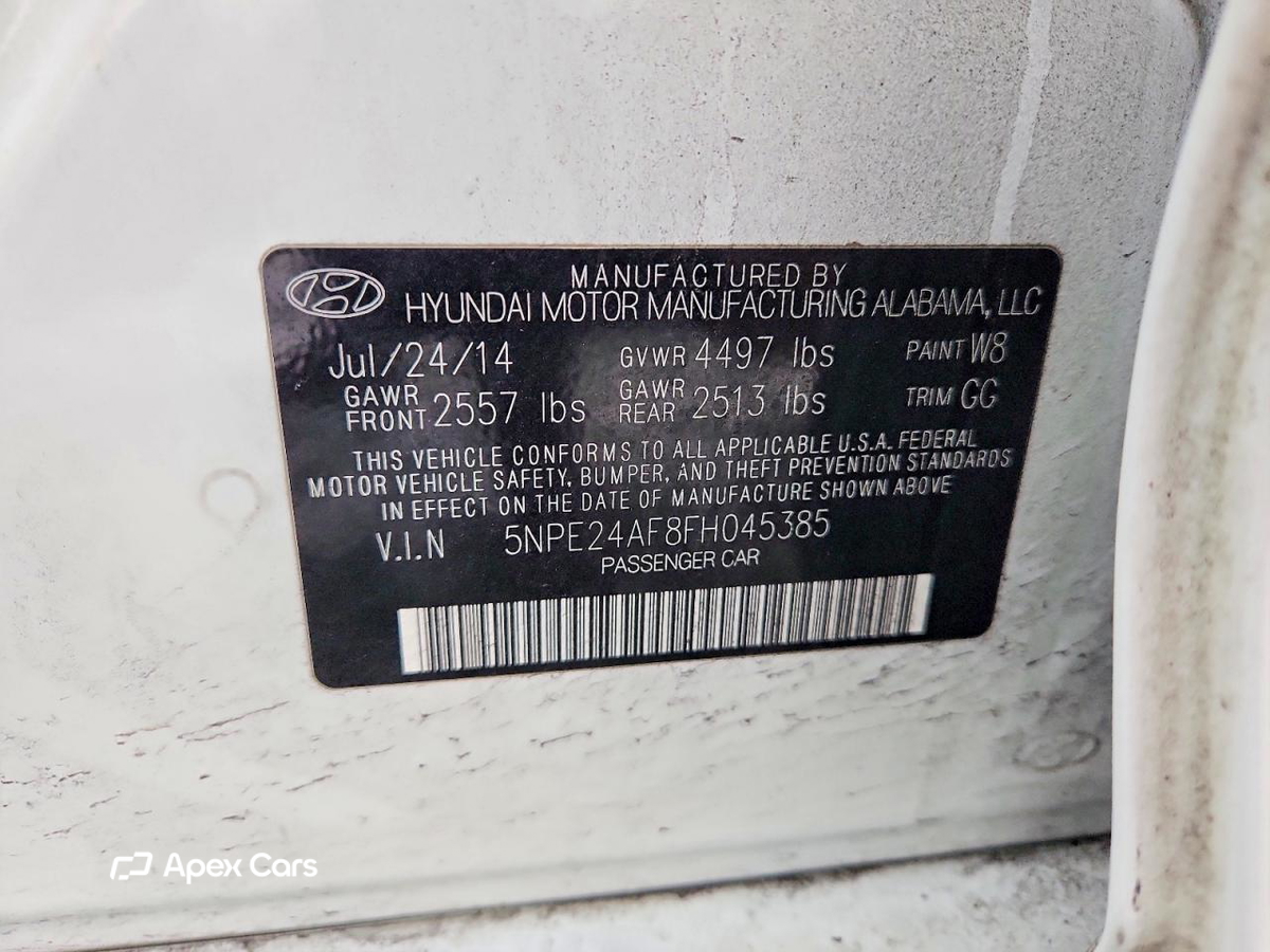 Hyundai Sonata 2015
