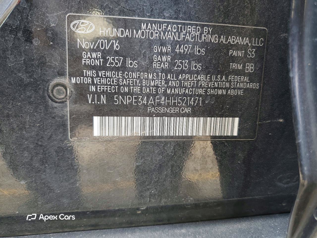 Hyundai Sonata 2017