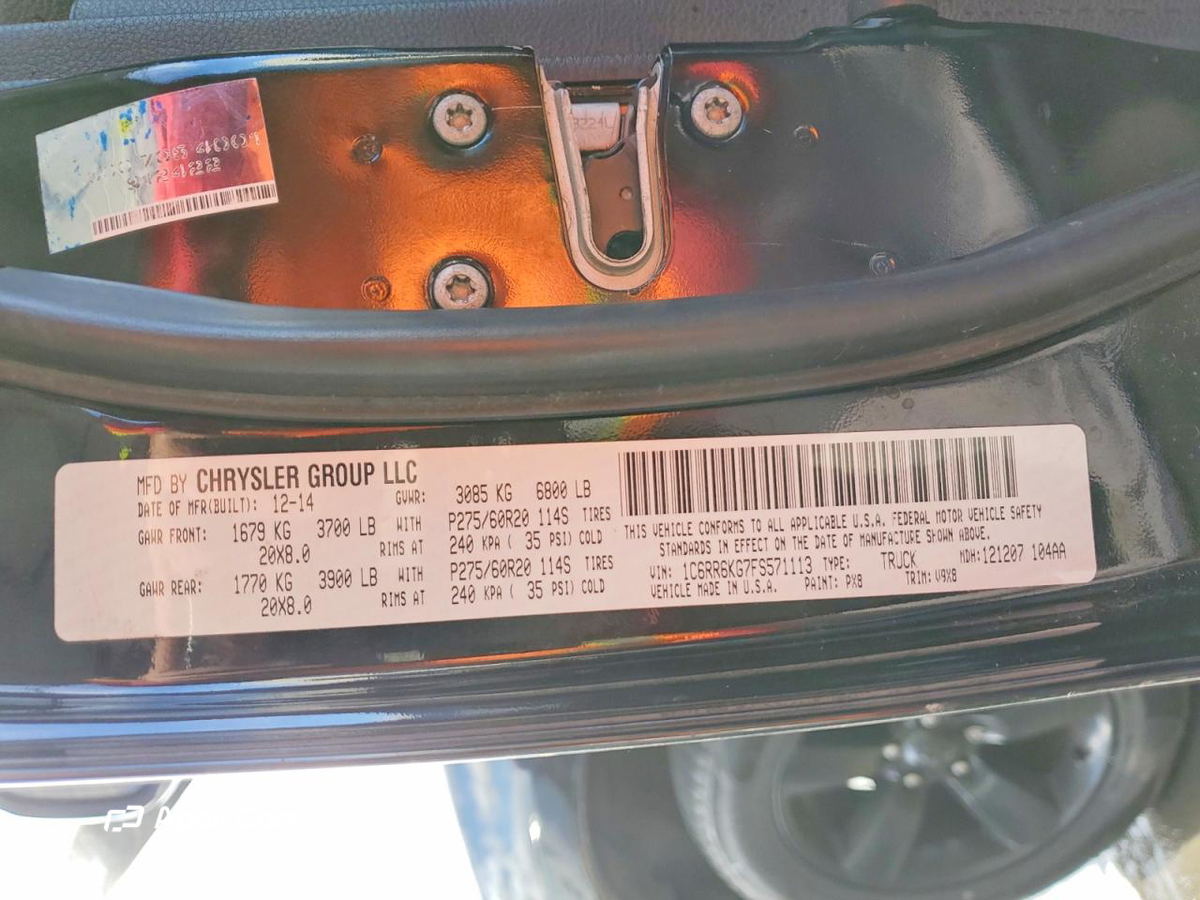 RAM 1500 2015