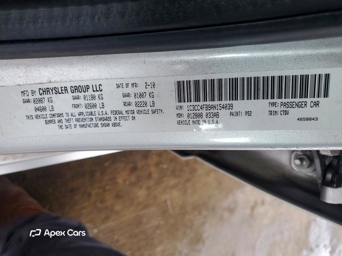 Chrysler Sebring 2010