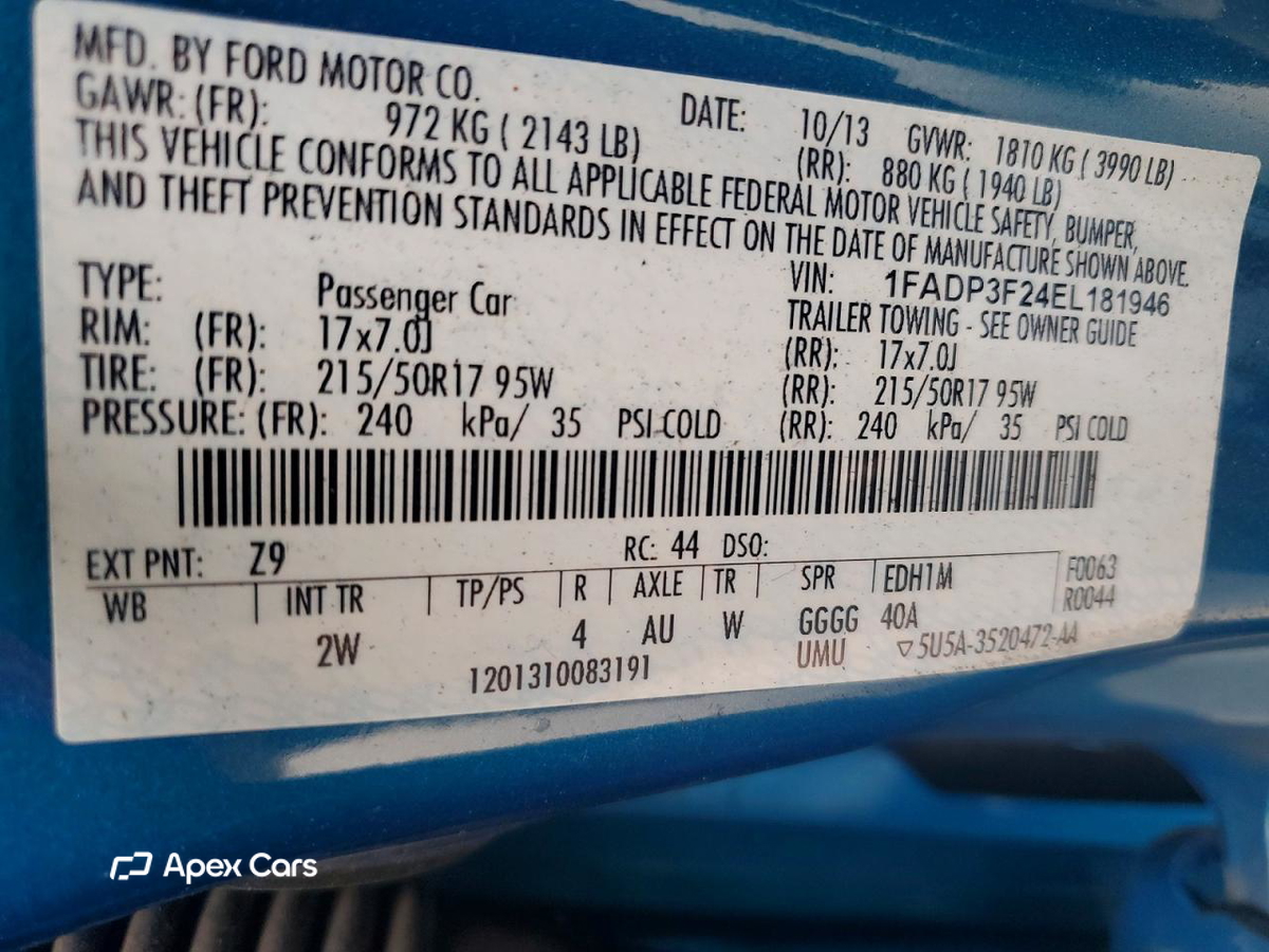 Ford Focus 2014
