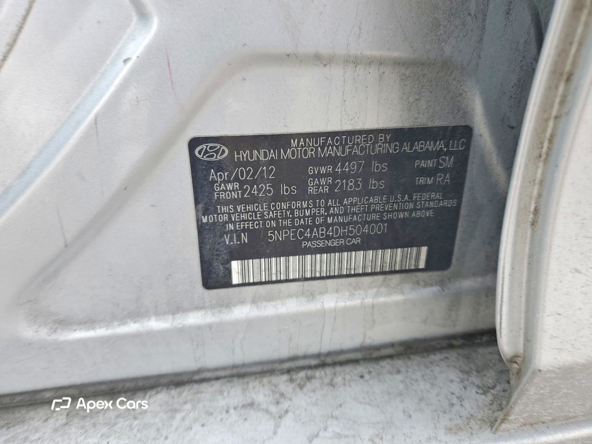 Hyundai Sonata 2013