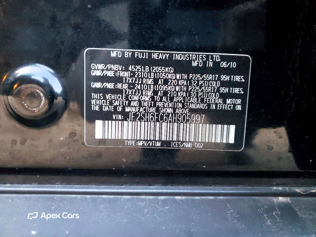 Subaru Forester 2010