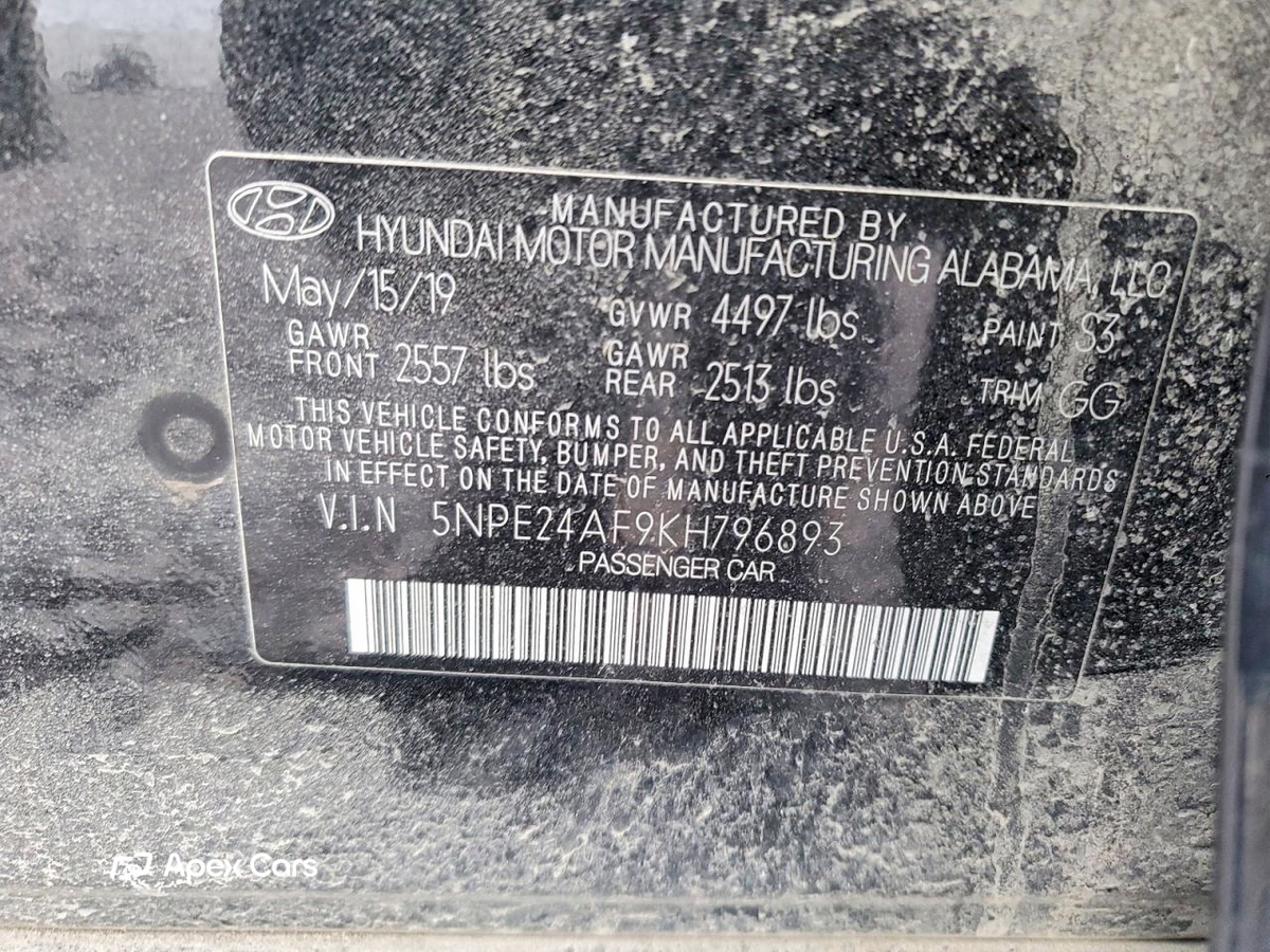 Hyundai Sonata 2019