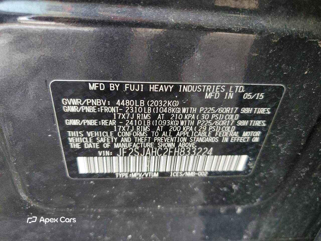 Subaru Forester 2015