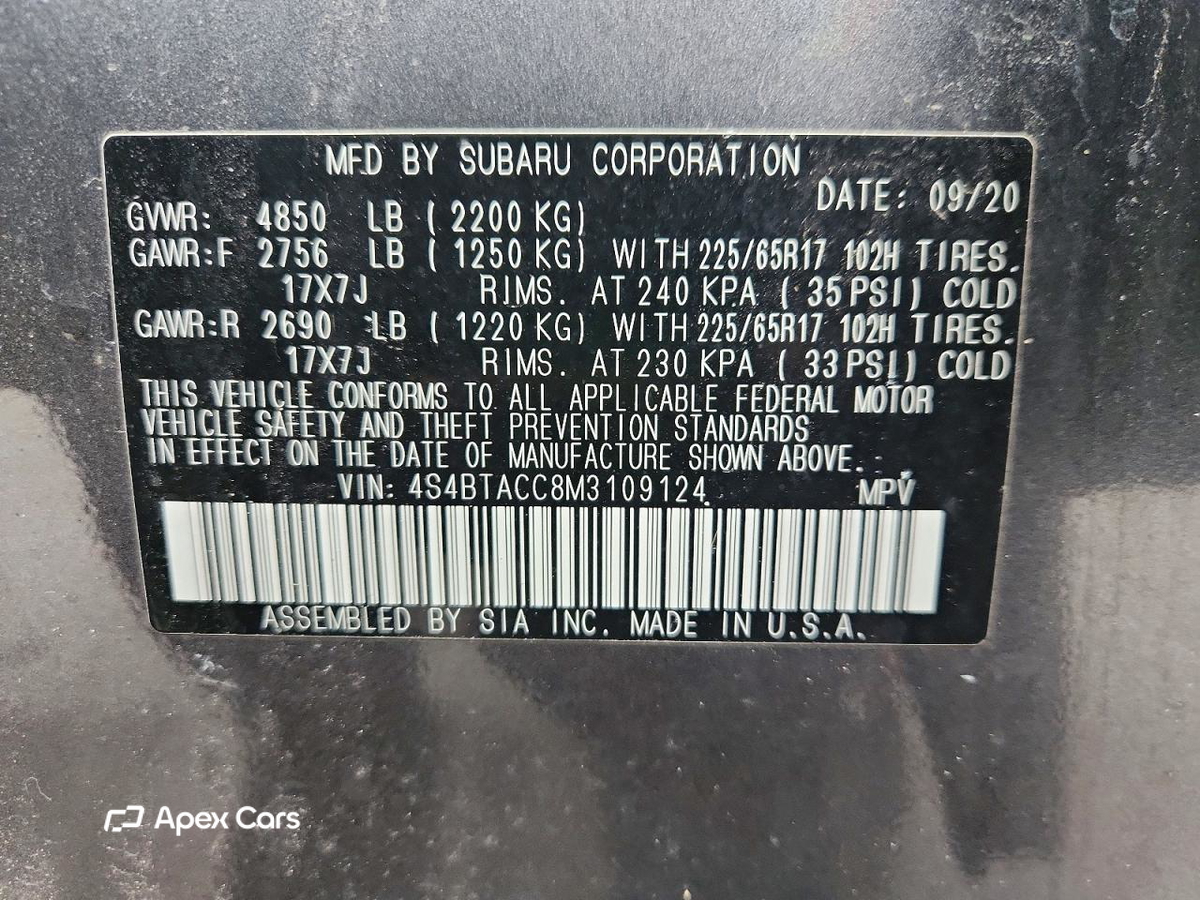 Subaru Outback 2021