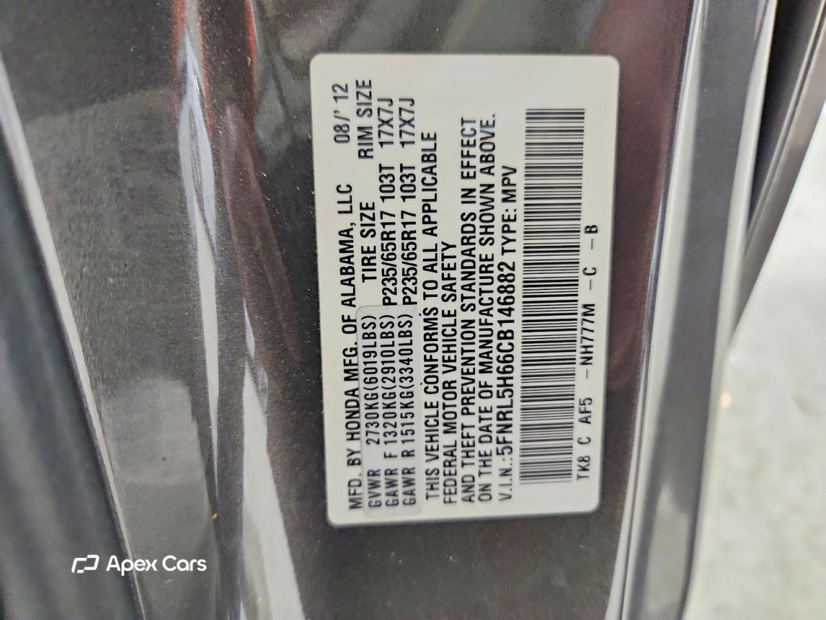 Honda Odyssey 2012