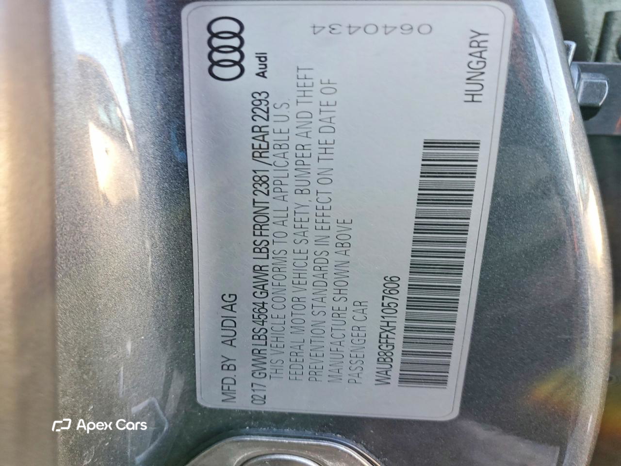 Audi A3 2017