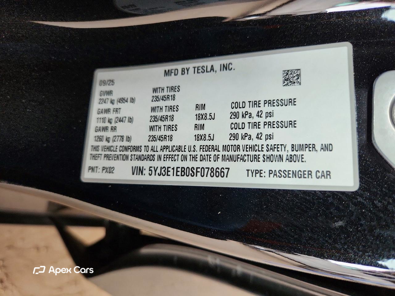 Tesla Model 3 2025