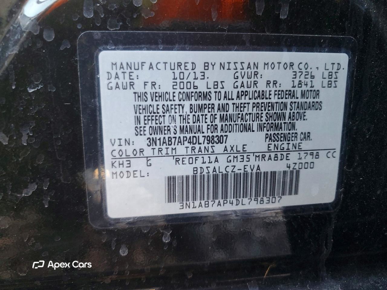 Nissan Sentra 2013