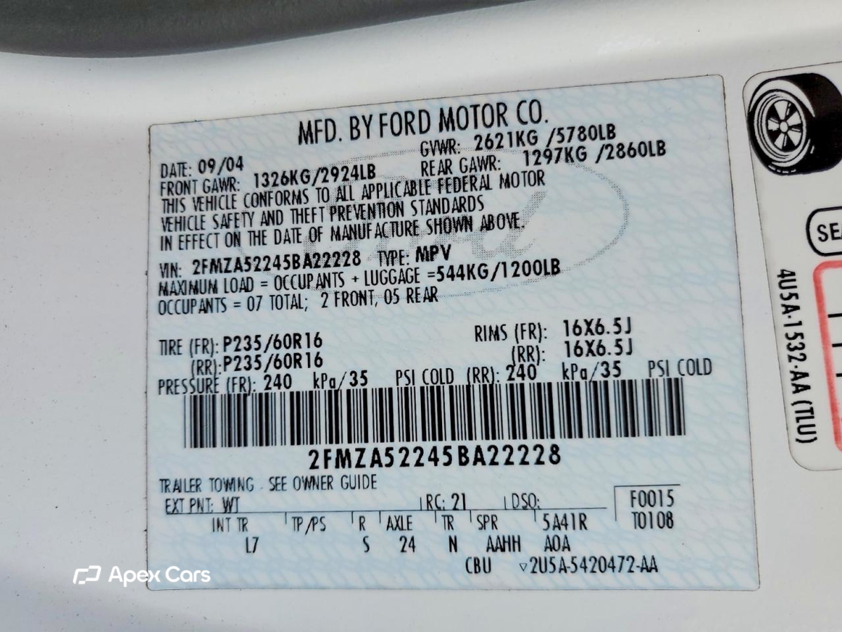 Ford Freestar 2005