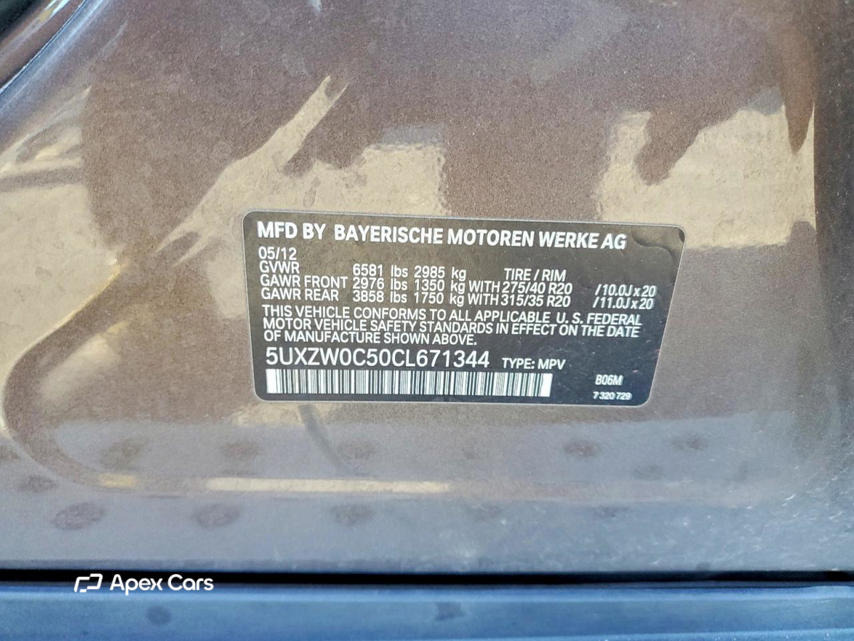BMW X5 2012