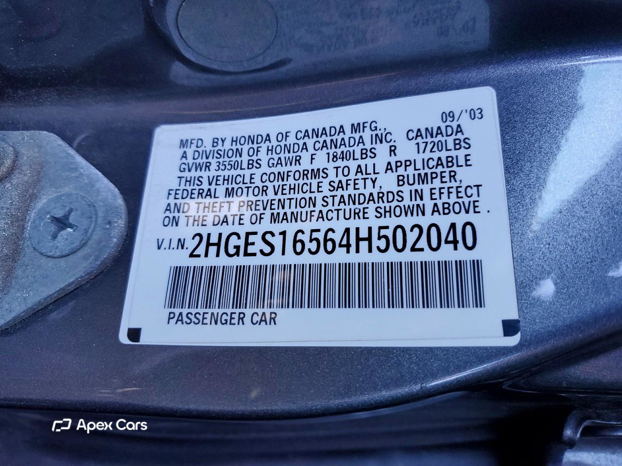 Honda Civic 2004