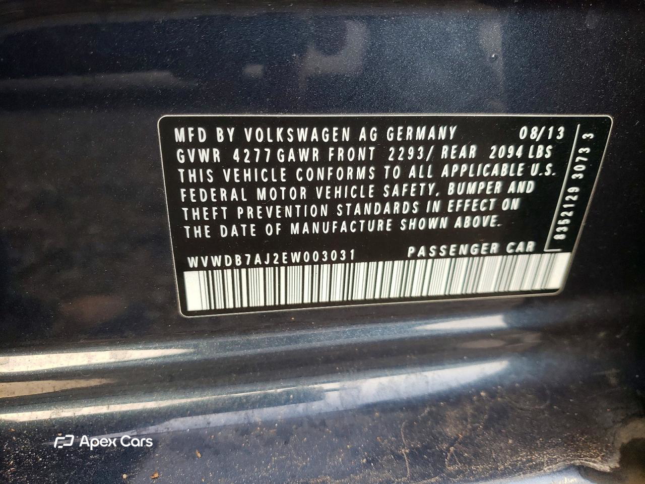 Volkswagen Golf 2014