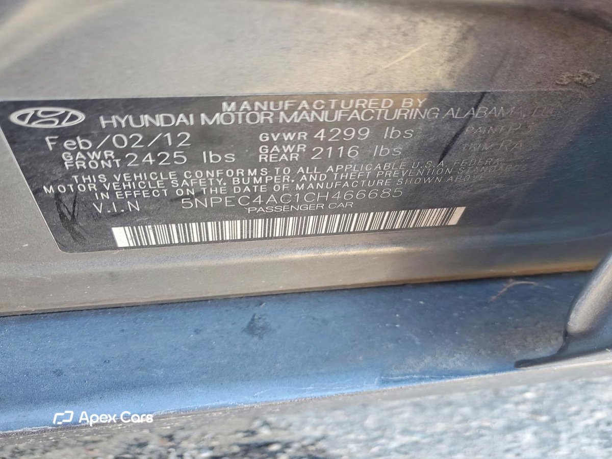Hyundai Sonata 2012
