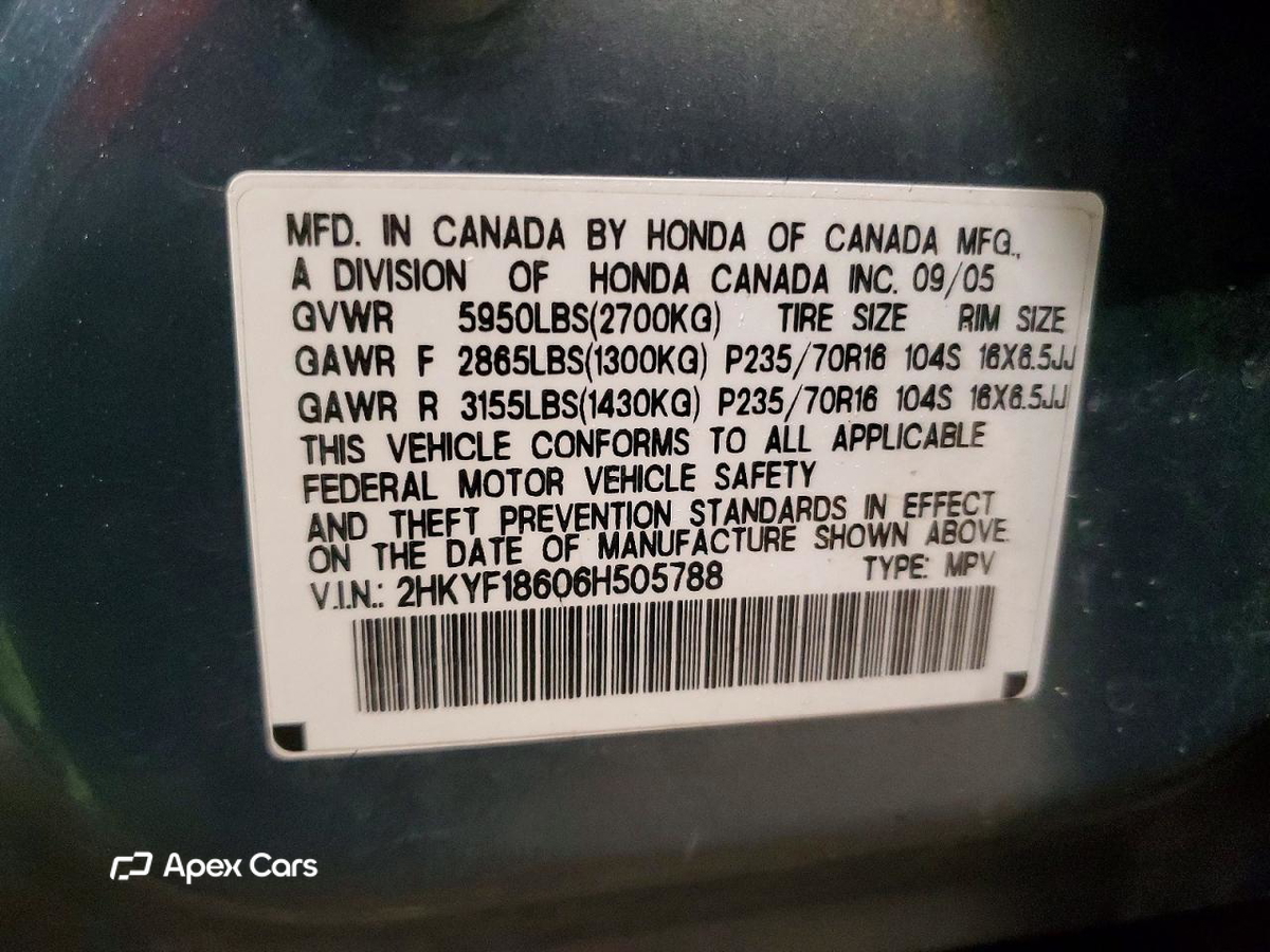 Honda Pilot 2006