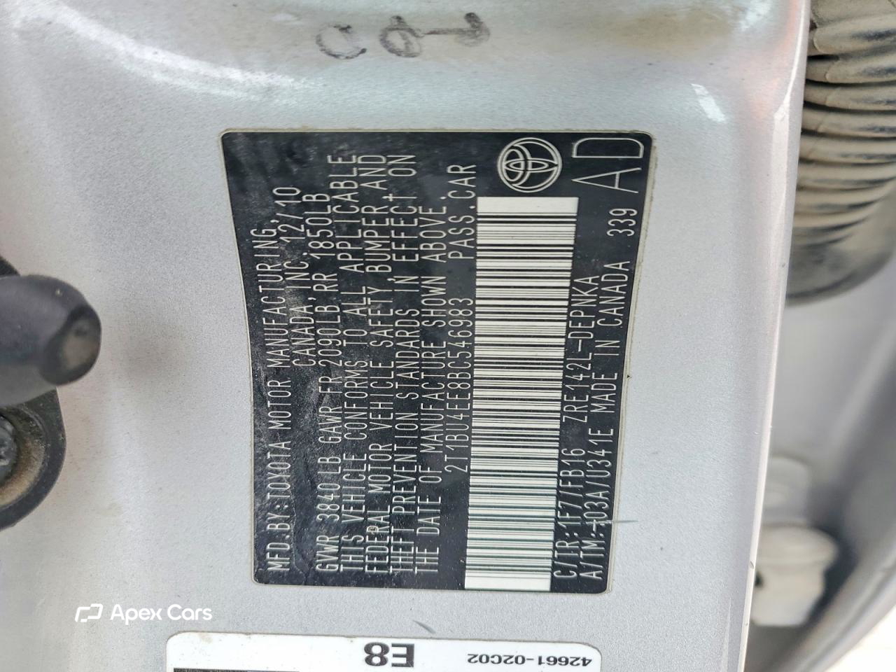 Toyota Corolla 2011