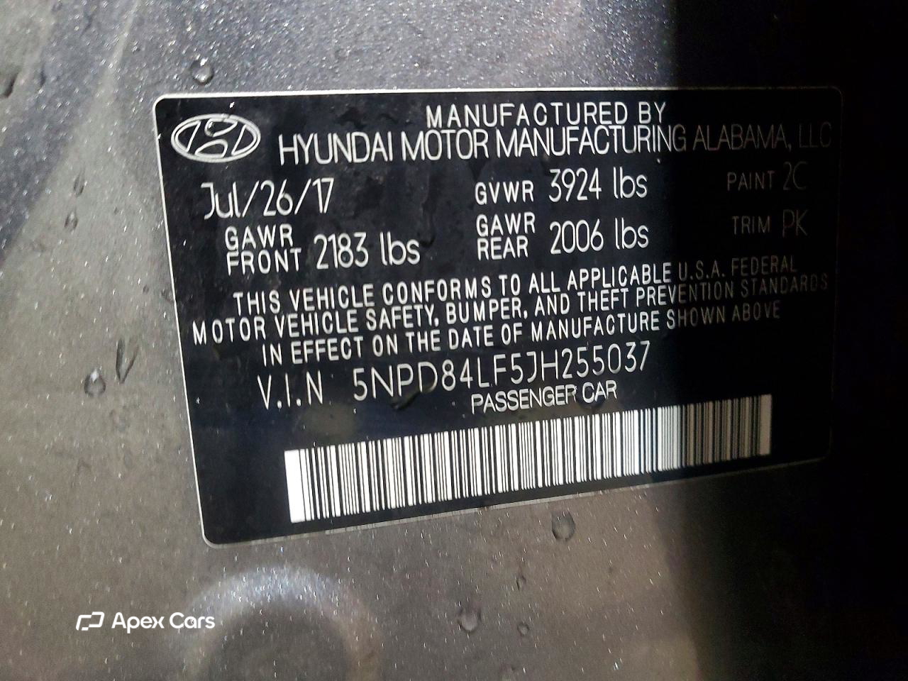 Hyundai Elantra 2018
