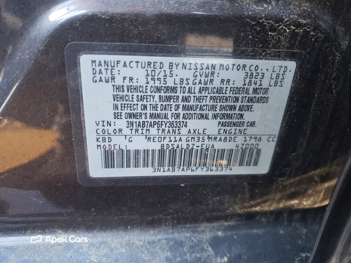 Nissan Sentra 2015