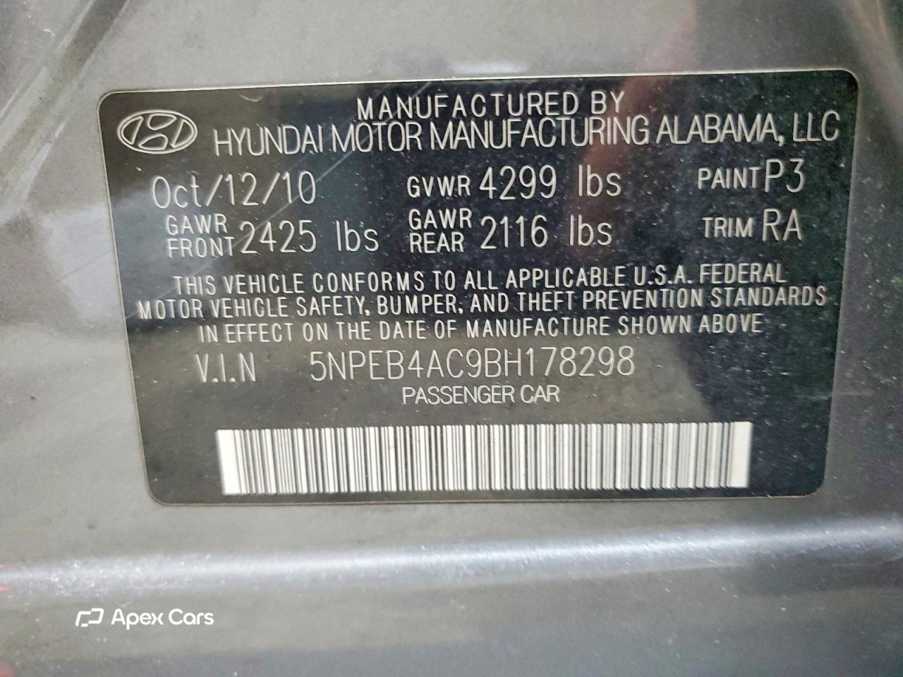 Hyundai Sonata 2011