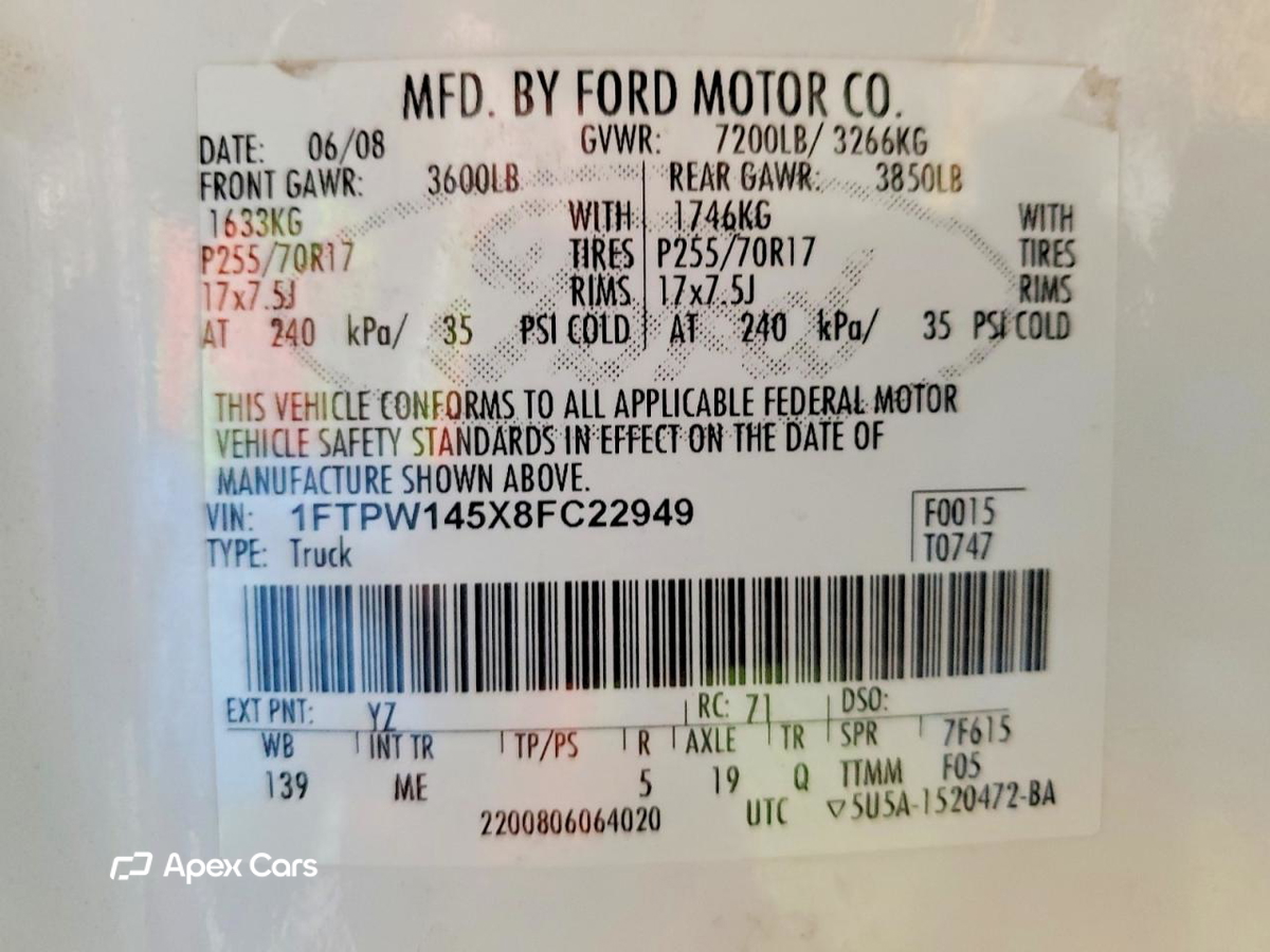 Ford F-150 2008