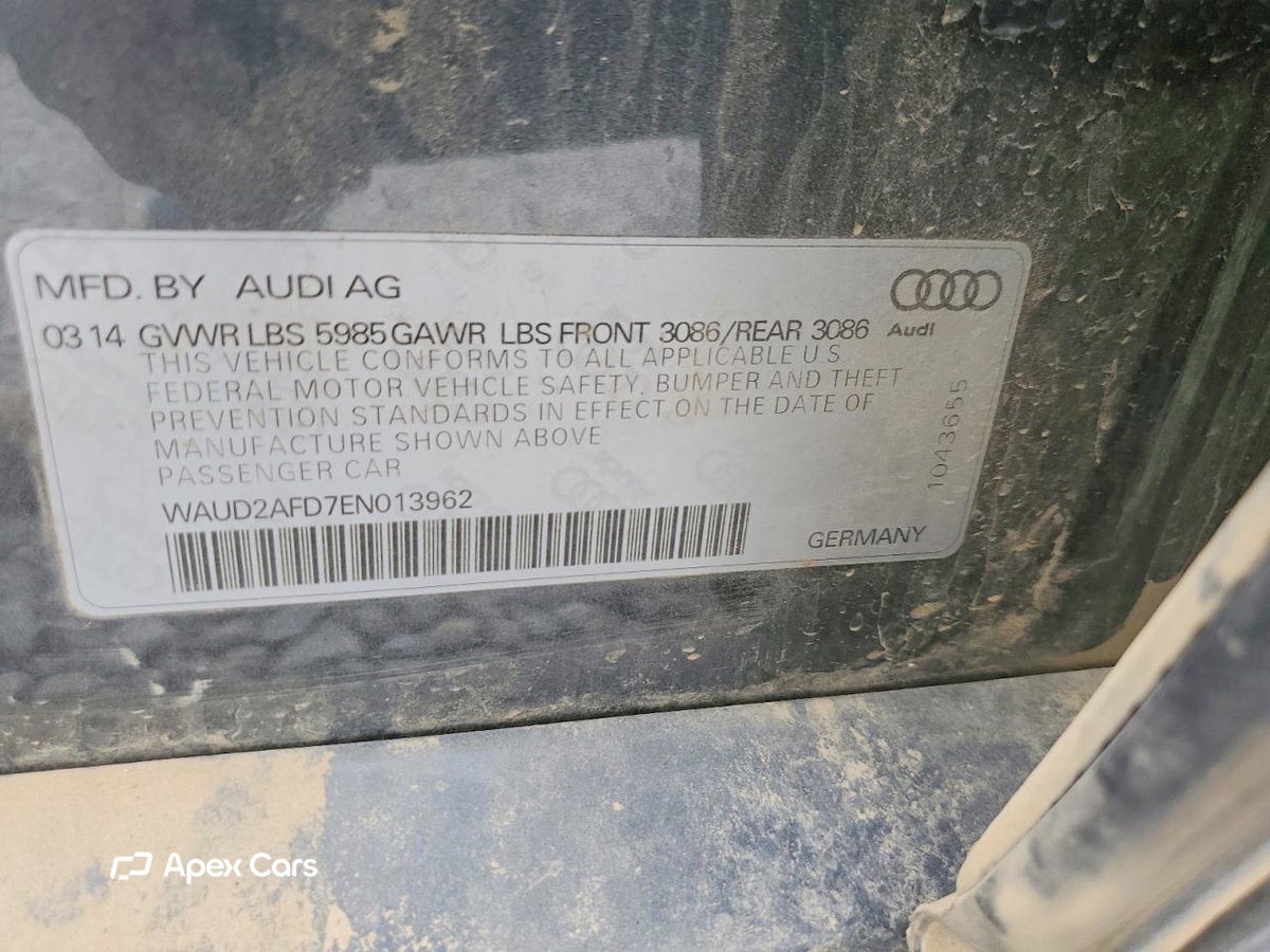 Audi S8 2014