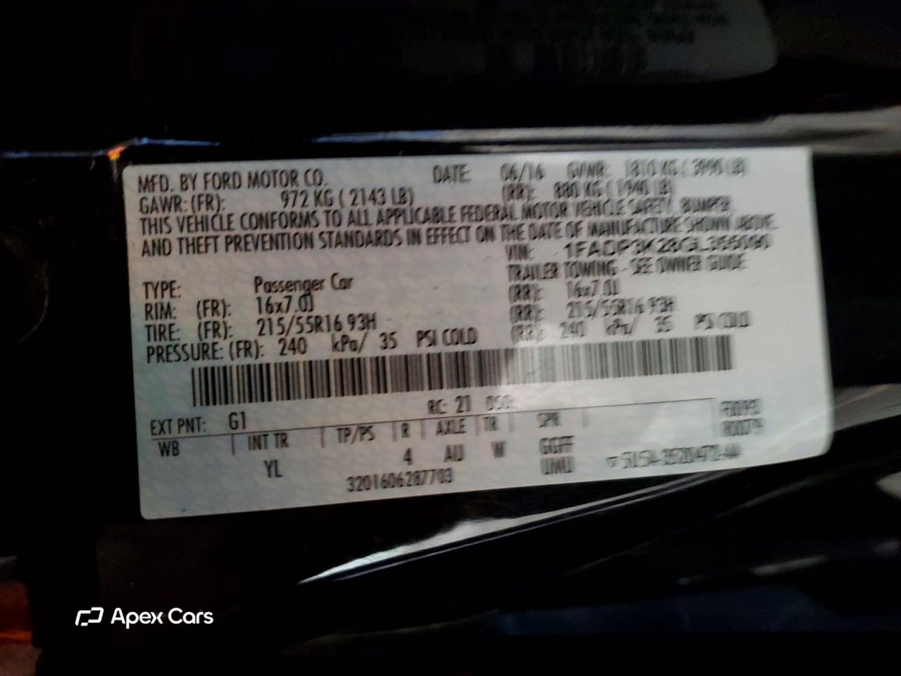 Ford Focus 2016