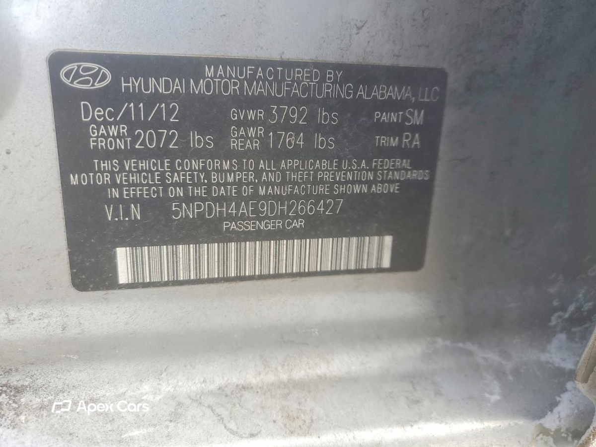 Hyundai Elantra 2013