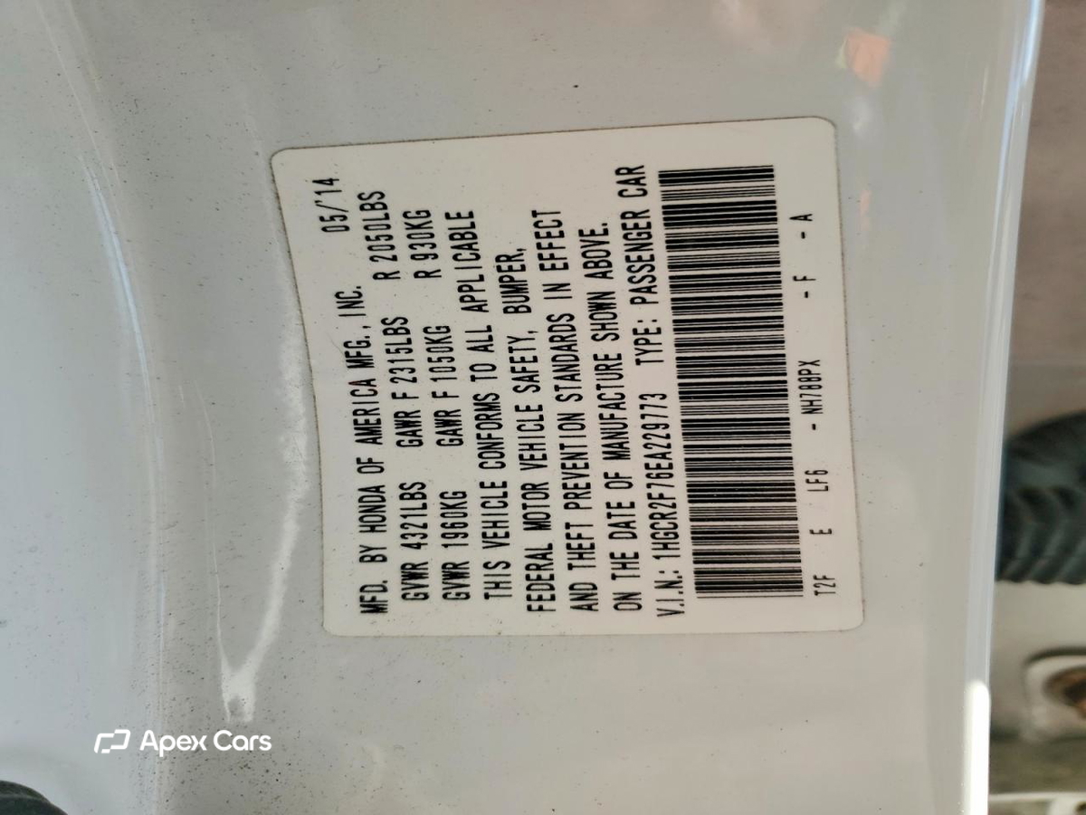 Honda Accord 2014