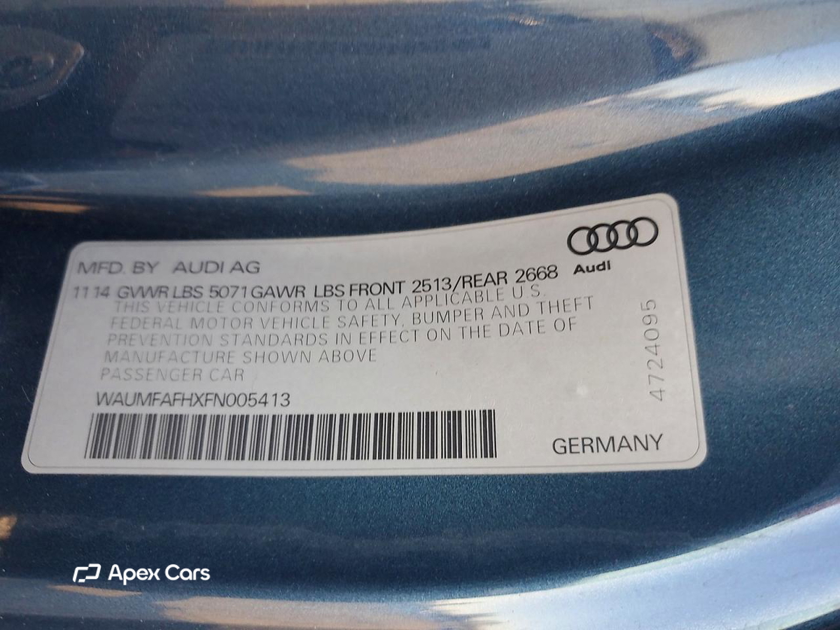Audi A5 2015