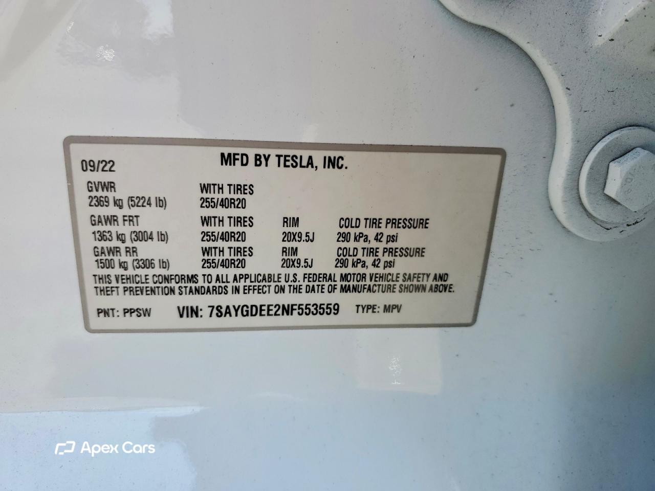 Tesla Model Y 2022