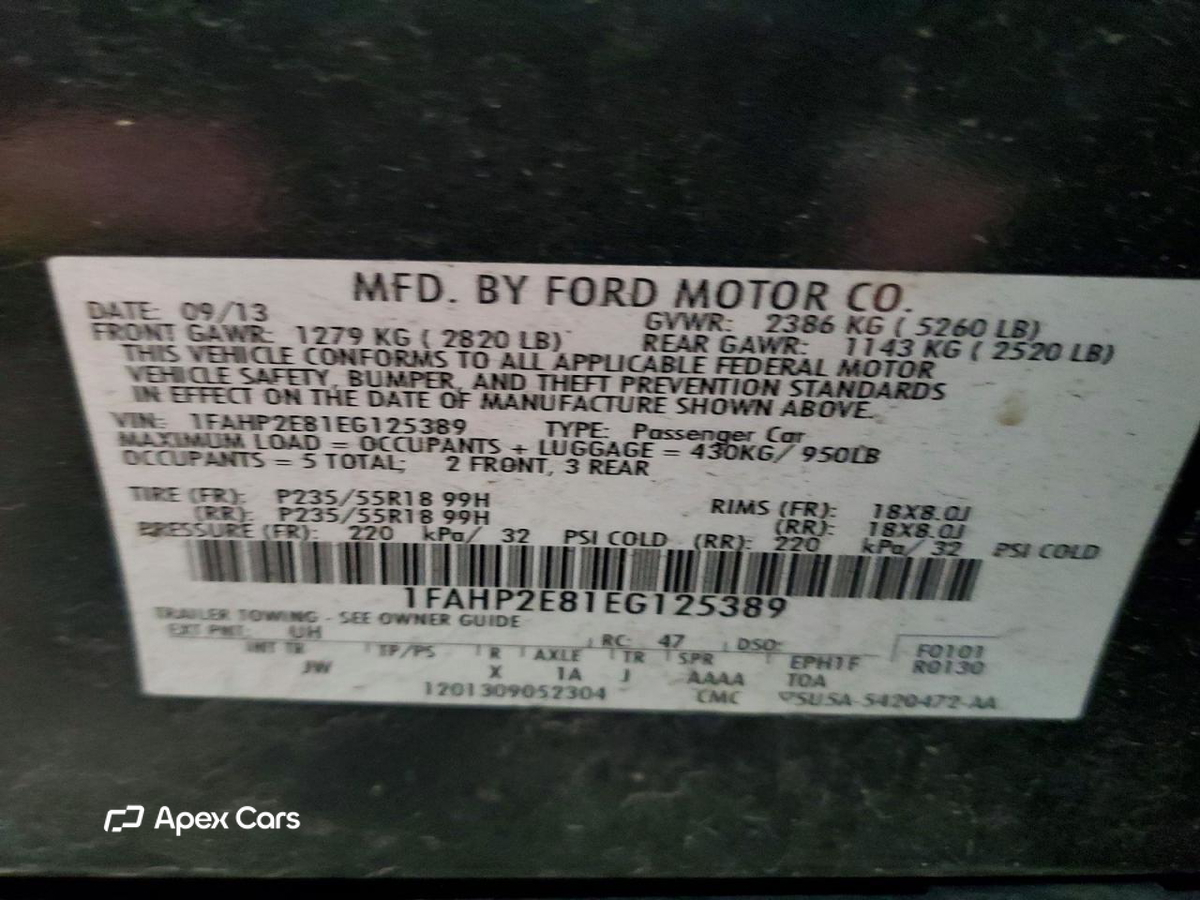 Ford Taurus 2014
