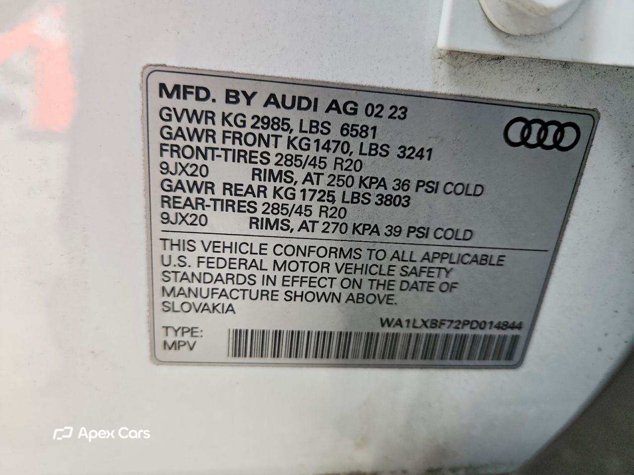 Audi Q7 2023