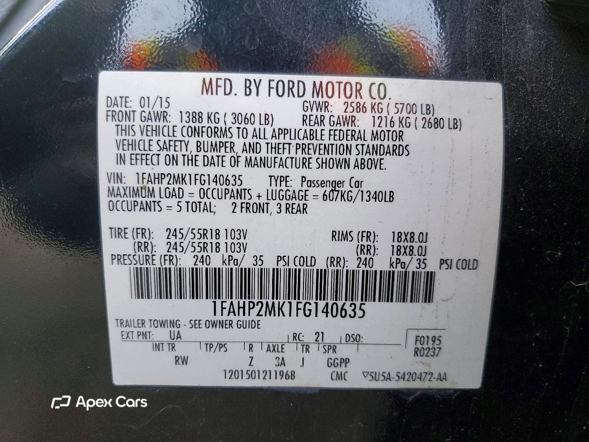Ford Taurus 2015