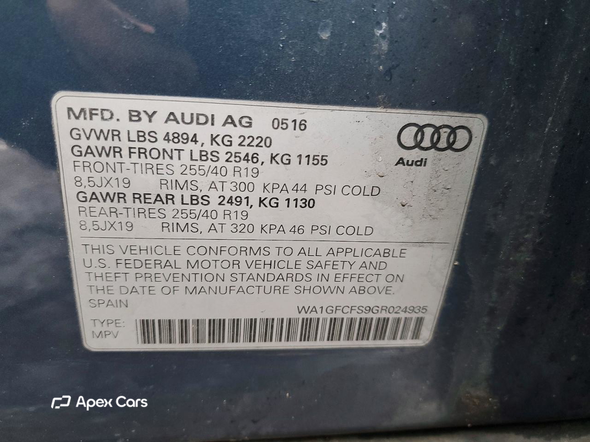 Audi Q3 2016