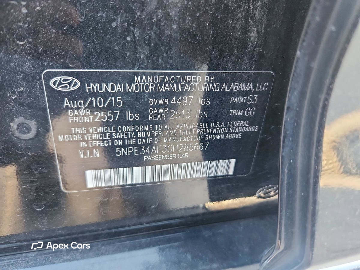 Hyundai Sonata 2016